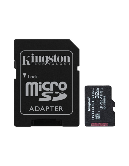 Kingston Technology Industrial 32 GB MiniSDHC UHS-I Classe 10