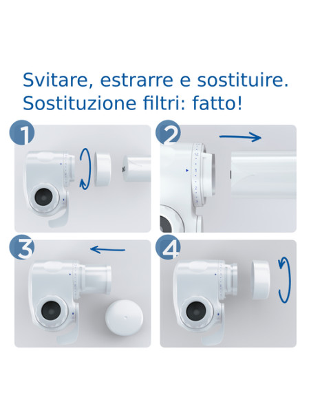 Brita Filtro ON TAP V, 1 filtro (4 mesi) - Riduce piccole particelle, metalli e sostanze che alterano il gusto