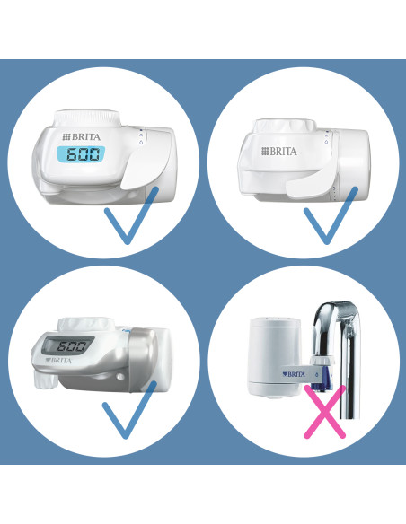 Brita Filtro ON TAP V, 1 filtro (4 mesi) - Riduce piccole particelle, metalli e sostanze che alterano il gusto