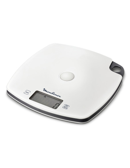Moulinex BN1000 Grigio, Bianco Quadrato Bilancia da cucina elettronica