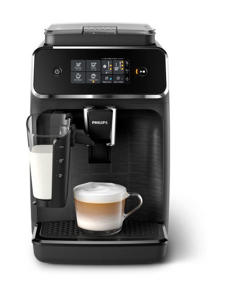 Philips 2200 series LatteGo EP2230/10 Macchina da caffè automatica, 4 bevande, cappuccinatore, 1.8 L, macine in ceramica