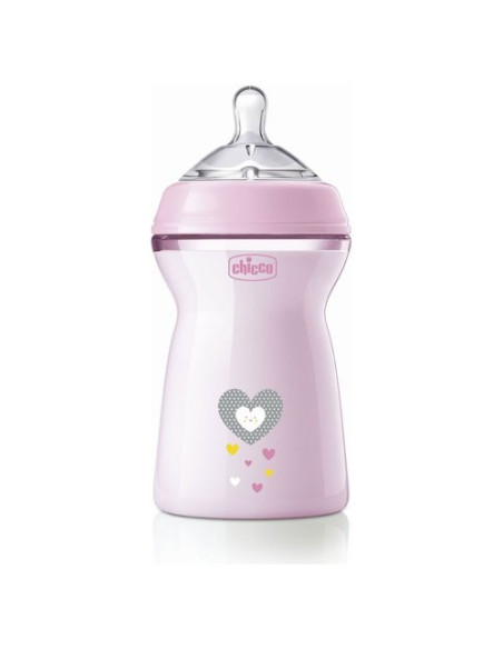 Biberon Chicco 81335 100 NATURAL FEELING Rosa Rosa