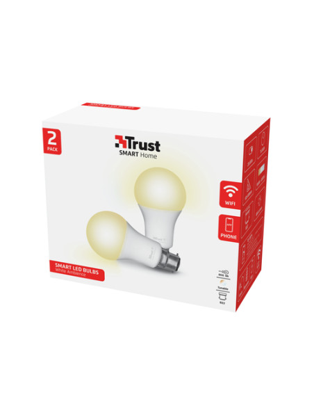 Trust 71299 soluzione di illuminazione intelligente Lampadina intelligente Wi-Fi