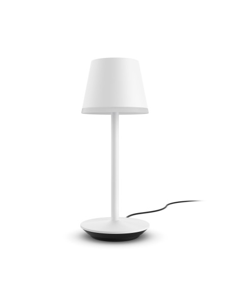 Philips Hue White and Color ambiance Go Lampada Smart da Tavolo Ricaricabile Bianca Wireless
