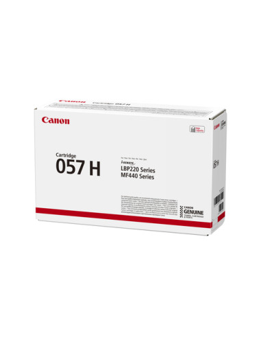 Canon i-SENSYS 057H cartuccia toner 1 pz Originale Nero
