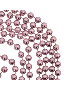 Set Addobbi di Natale 108 pz Bianco e Rosa