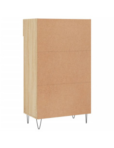 Scarpiera Rovere Sonoma 60x35x105 cm in Legno Multistrato 2