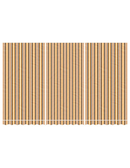 Tessuto di Ricambio per Tenda Strisce Multicolore 5x3 m