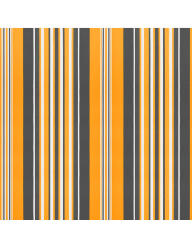 Tessuto di Ricambio per Tenda Strisce Multicolore 3x2,5 m