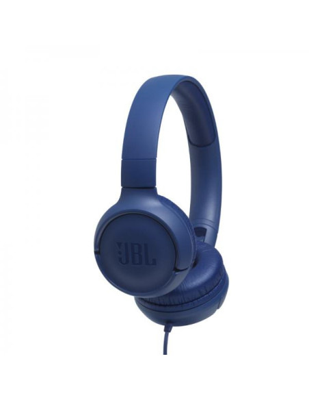 JBL Tune 500 Cuffia Padiglione auricolare Connettore 3.5 mm Blu