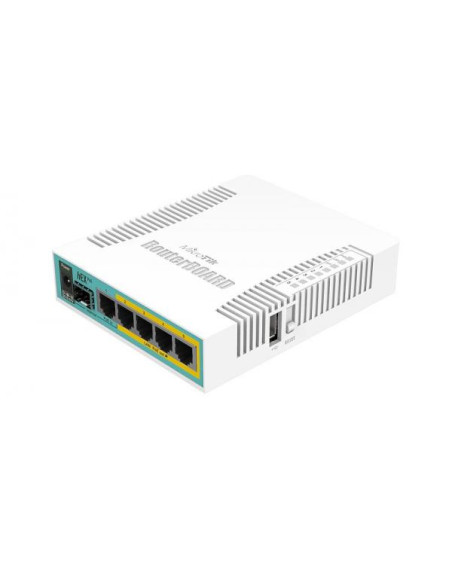Mikrotik hEX PoE router cablato Bianco