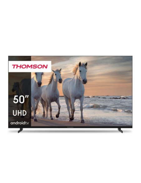 TV THOMSON LED 50" SMART TV 50UA5S13 ANDROID DVB-T2/S2 4K UHD CI+ 4XHDMI 2XUSB TELECOMANDO RETRO ILLUMINATO VESA