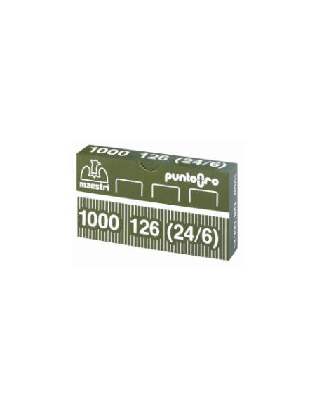 CF10X1000PUNTI 24/6 126 ORO