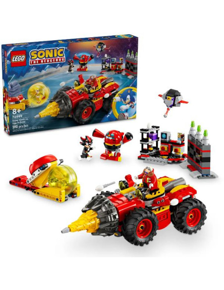 SUPER SONIC VS. EGG DRILLSTER