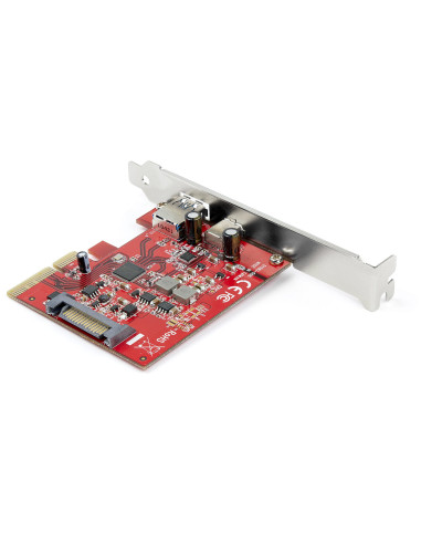 StarTech.com Scheda PCI Express USB-C USB-A a 2 porte - Adattatore scheda controller host USB 3.2 Gen 2 PCI Express Tipo C/A 10 
