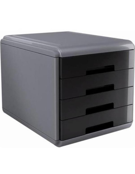 CASSETTIERA MYDESK 4CASSETTI NERA