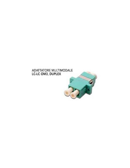 ADATT.LC DUPLEX MM AQUA