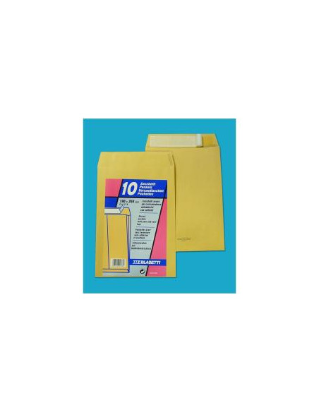 CF10 BUSTE SACCO C/SOFFIETTO 19X26