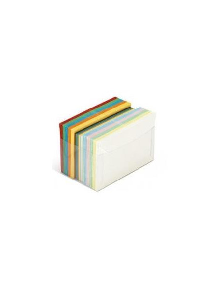 CF100BUSTE CART. COLORI ASS 7.2X11