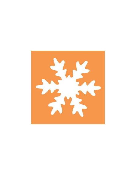 FUSTELLA MM.50  FIOCCO DI NEVE