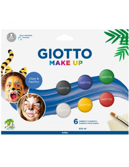 GIOTTO MAKE UP SET 6 OMBR5 ML ASS