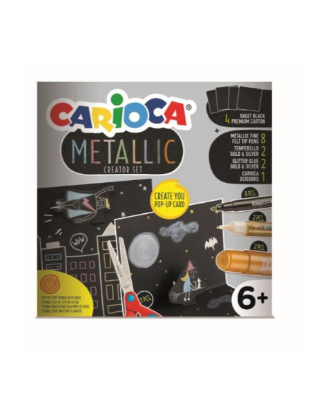 KIT CARIOCA METALLIC POP UP CREATOR