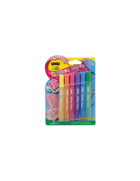 CF6 GLITTER GLUE SHINY 10ML