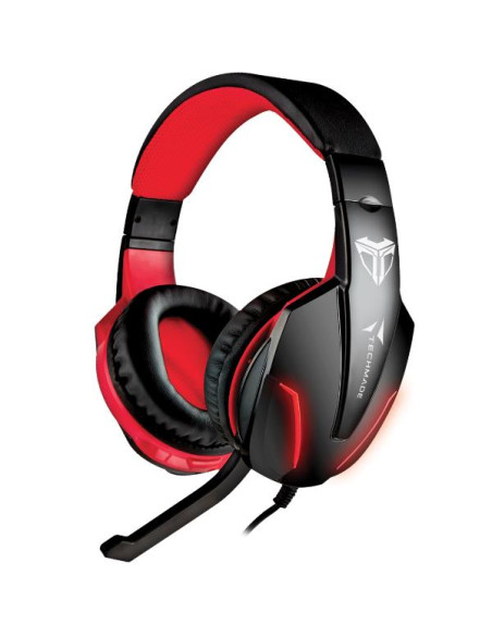 CUFFIE GAMING MULTIMEDIALI ROSSE