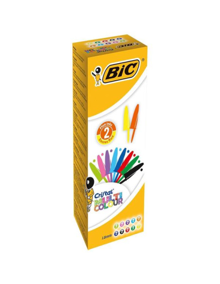 CONF20 PENNE CRISTAL COL. ASS1.6MM