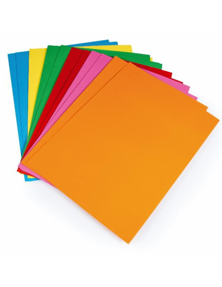 CF50CARTELLINE COLOR SEMPLICE ROSSO