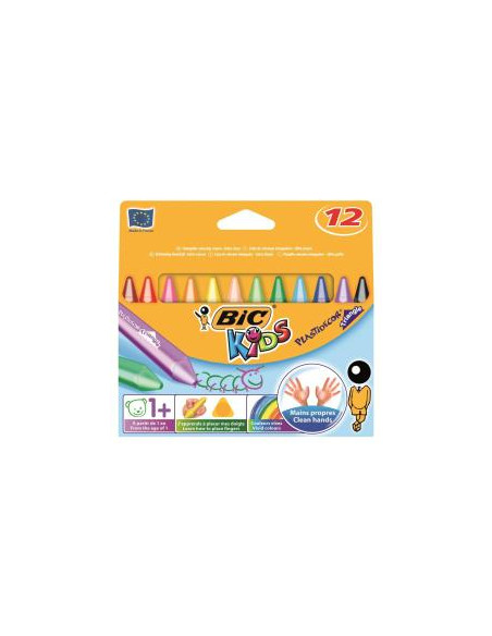 CF12PASTELLI BIC KIDS PLASTIDECOR T