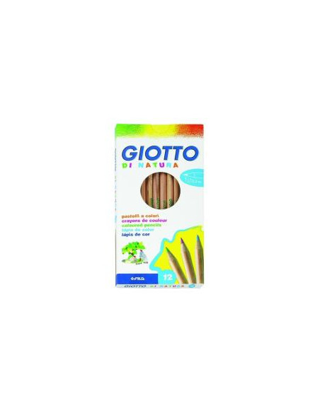 CF12PASTELLO GIOTTO DI NATURA ASSOR