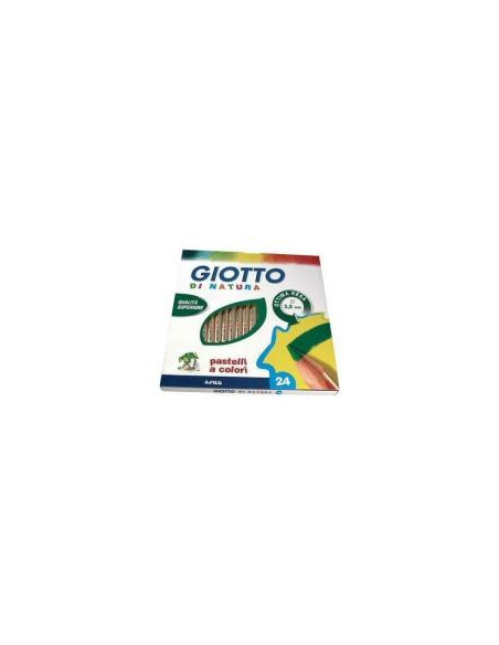 CF24PASTELLO GIOTTO DI NATURA ASSOR