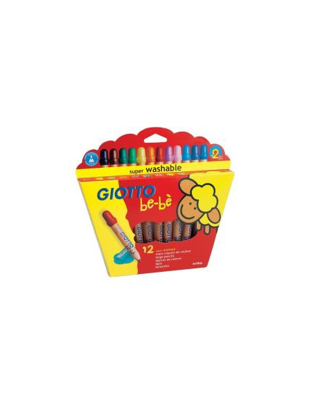 CF12 PASTELLONI LEGNO GIOTTO BEBE