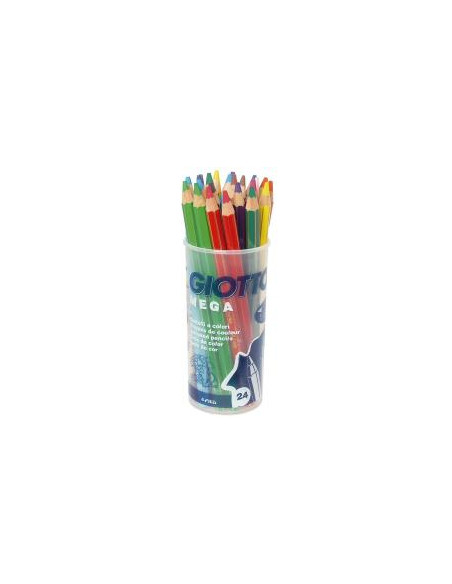 CF24BARATTOLO PASTELLI GIOTTO MEGA