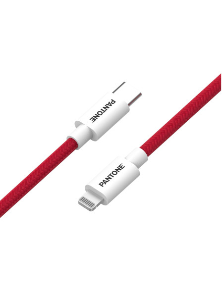 PANTONE USBC TO LIGHTN CABLE RED