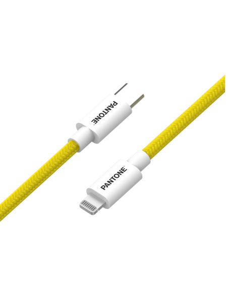 PANTONE USBC TO LIGHTN CABLE YELLOW