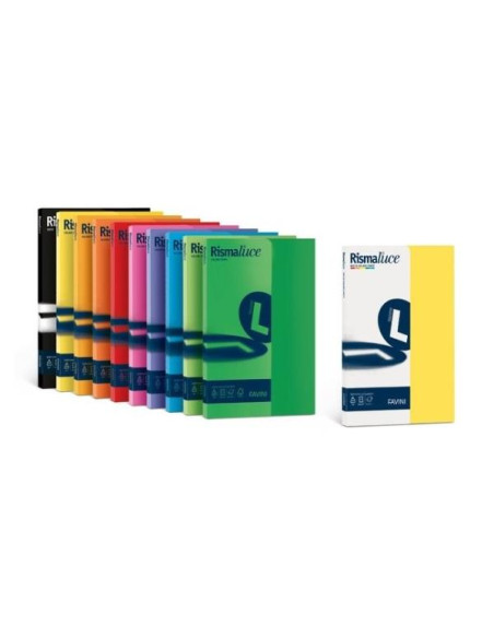 RISMALUCE A4 200GR GIALLO ORO 125FF