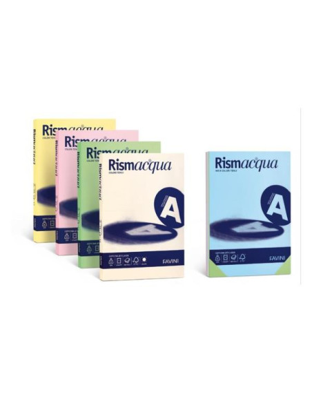 RISMACQUA A4 200GR CAMOSCIO 125FF