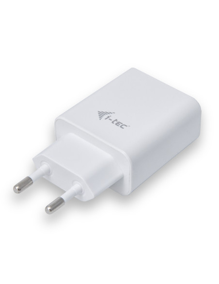 i-tec CHARGER2A4W Caricabatterie per dispositivi mobili Telefono cellulare Bianco AC Interno
