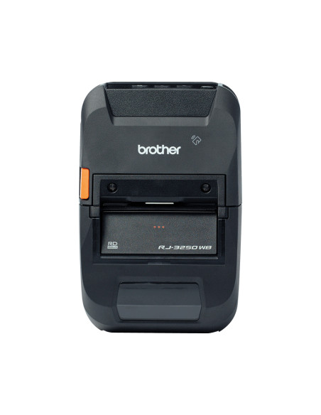 Brother RJ3250WBL stampante per etichette (CD) Termica diretta 203 x 203 DPI 127 mm/s Wireless Collegamento ethernet LAN Wi-Fi B