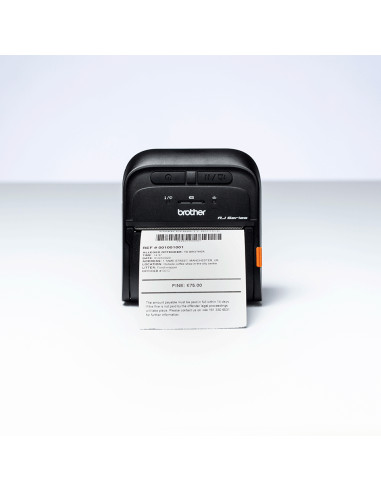 Brother RJ-3055WB stampante per etichette (CD) 203 x 203 DPI 101,6 mm/s Con cavo e senza cavo Wi-Fi Bluetooth