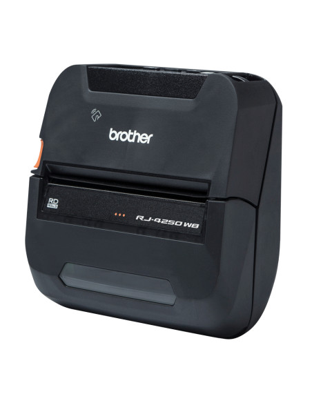 Brother RJ-4250WB stampante per etichette (CD) 203 x 203 DPI 127 mm/s Con cavo e senza cavo Wi-Fi Bluetooth