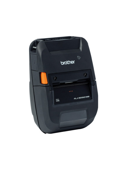 Brother RJ3250WBL stampante per etichette (CD) Termica diretta 203 x 203 DPI 127 mm/s Wireless Collegamento ethernet LAN Wi-Fi B