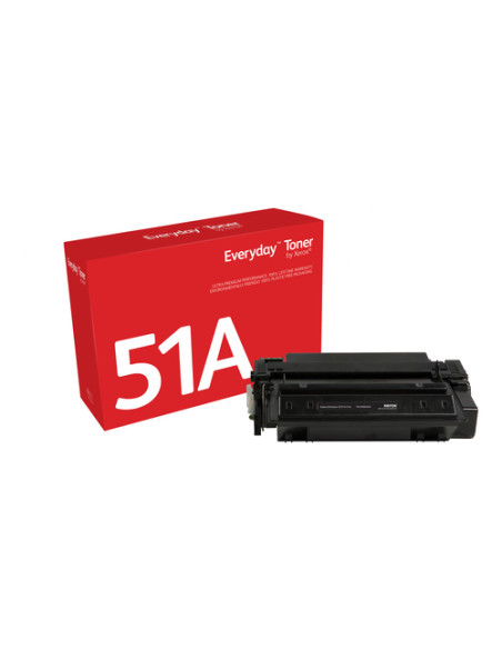 Everyday Toner ™ di Xerox Nero compatibile con HP 51A (Q7551A), Capacità standard
