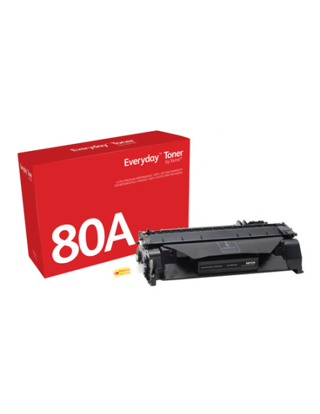 Everyday Toner ™ di Xerox Nero compatibile con HP 80A (CF280A), Capacità standard