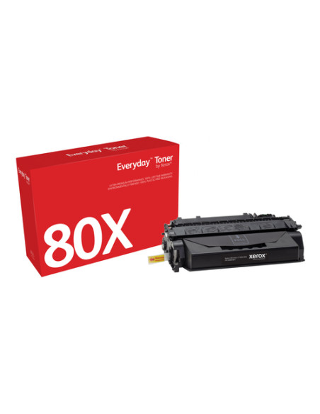 Everyday Toner ™ di Xerox Nero compatibile con HP 80X (CF280X), High capacity