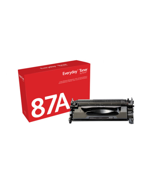 Everyday Toner ™ di Xerox Nero compatibile con HP 87A (CF287A), Capacità standard