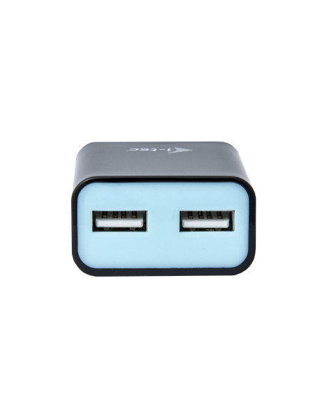 i-tec CHARGER2A4B Caricabatterie per dispositivi mobili Telefono cellulare Nero AC Interno