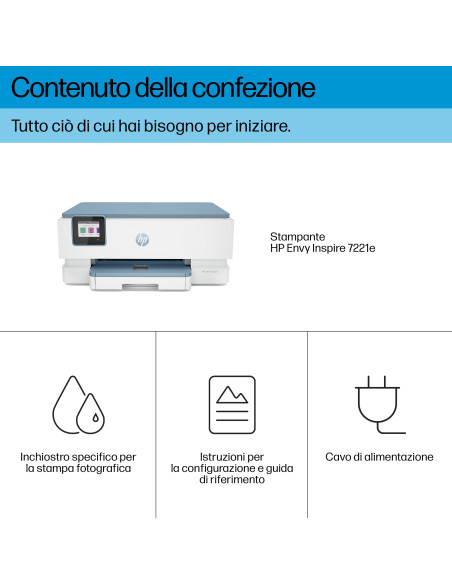 HP ENVY Stampante multifunzione Inspire 7221e
